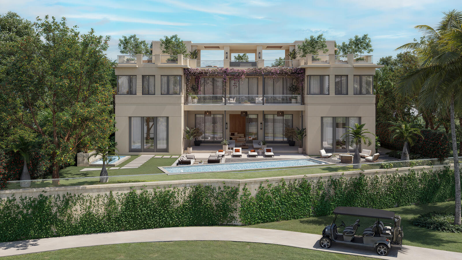 Aerial of Residence